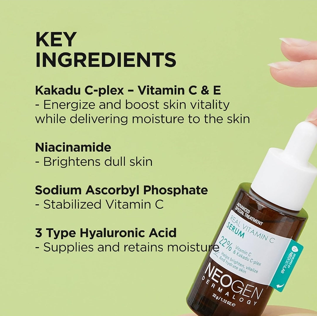 #K-BEAUTY Vitamin C Serum - 1 Trial Size Bottle - .35 fl oz